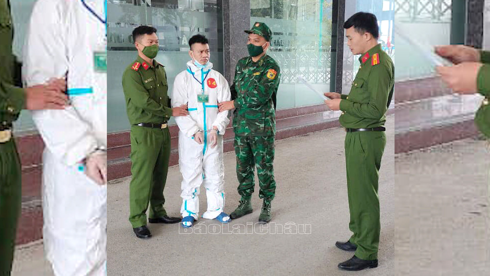 Đối tượng Lường Văn Hoảng bị bắt giữ sau hơn 2 năm lẩn trốn.